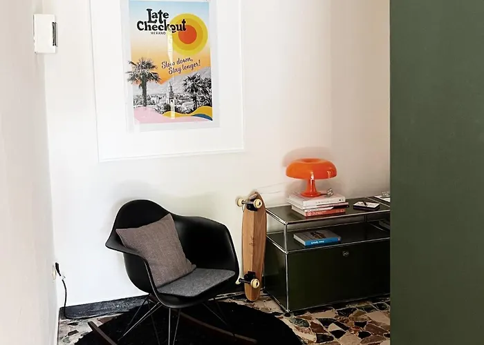 公寓 Late Checkout - 3 Zimmer, Sonnenterrasse, Garage 梅拉诺