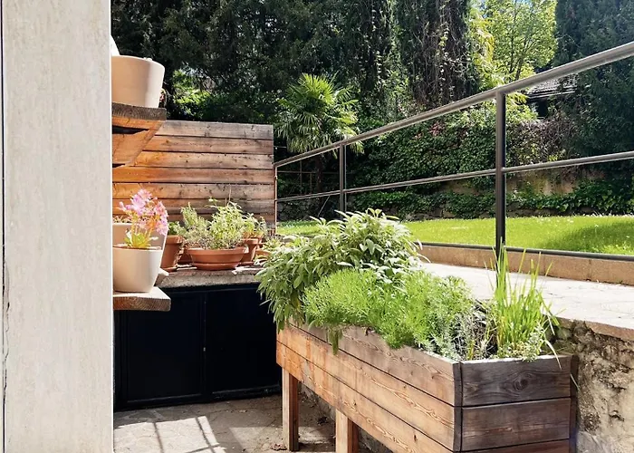 公寓 Late Checkout - 3 Zimmer, Sonnenterrasse, Garage